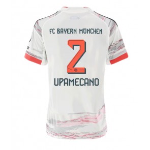 Lacne Ženy Futbalové dres Bayern Munich Dayot Upamecano #2 2025-26 Krátky Rukáv - Preč